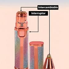 Depilador de cejas y rostro 2 en 1