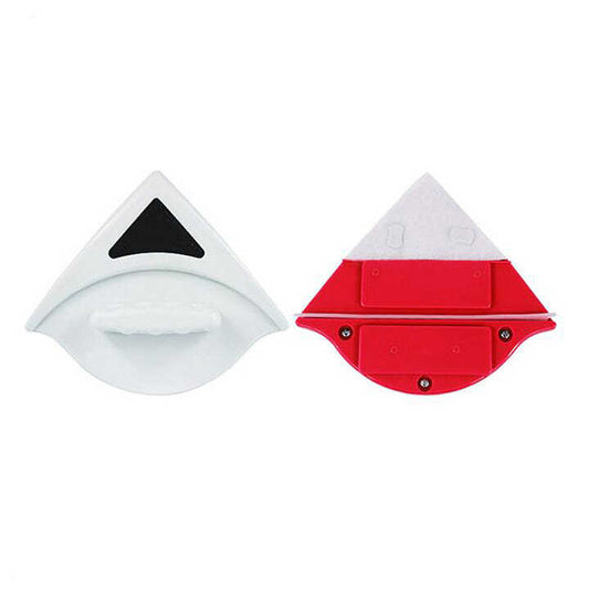 LIMPIA VIDRIO CON IMAN DOBLE CARA