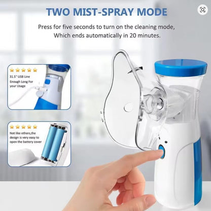 MINI NEBULIZADOR PORTATIL MESH-NEBULIZER