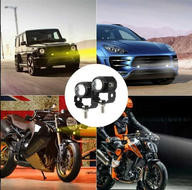 FOCOS LED PARA MOTOS Y AUTOS