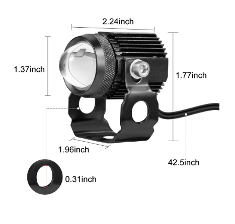 FOCOS LED PARA MOTOS Y AUTOS