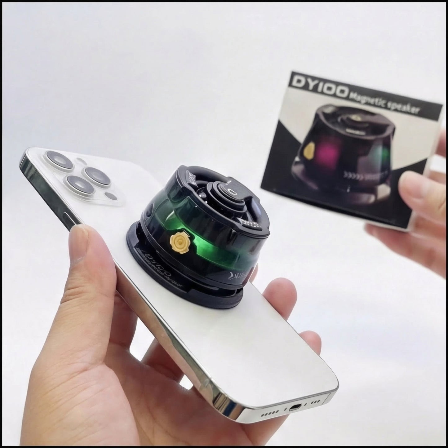 PARLANTE MAGNETICO CON LUZ Y BLUETOOTH