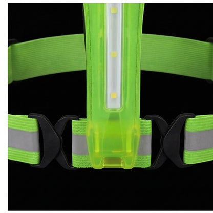 CHALECO REFLECTIVO PARA MOTO CON LUZ LED