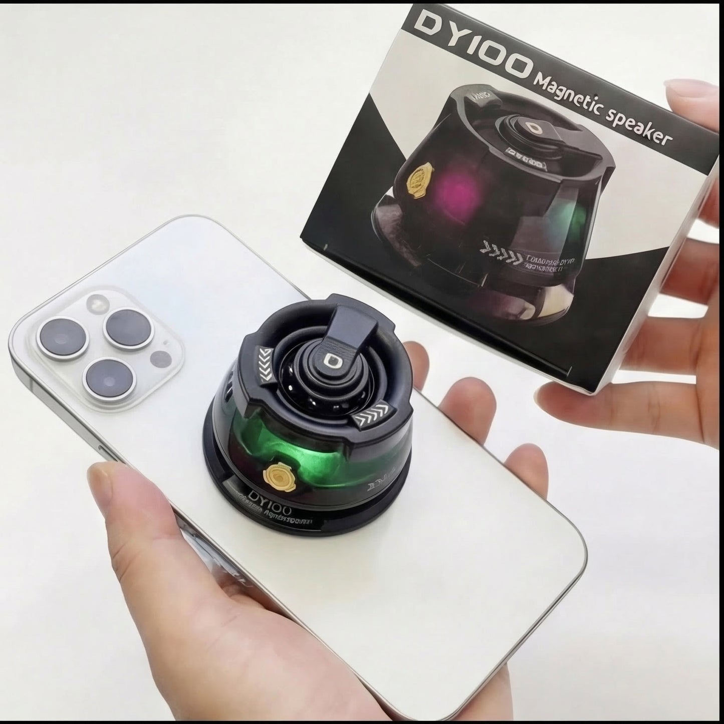 PARLANTE MAGNETICO CON LUZ Y BLUETOOTH