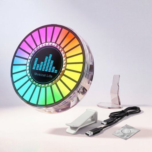 PARLANTE RITMICO CON LUZ LED PARA AUTO