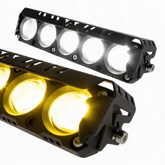 Barra led de 5 lupas