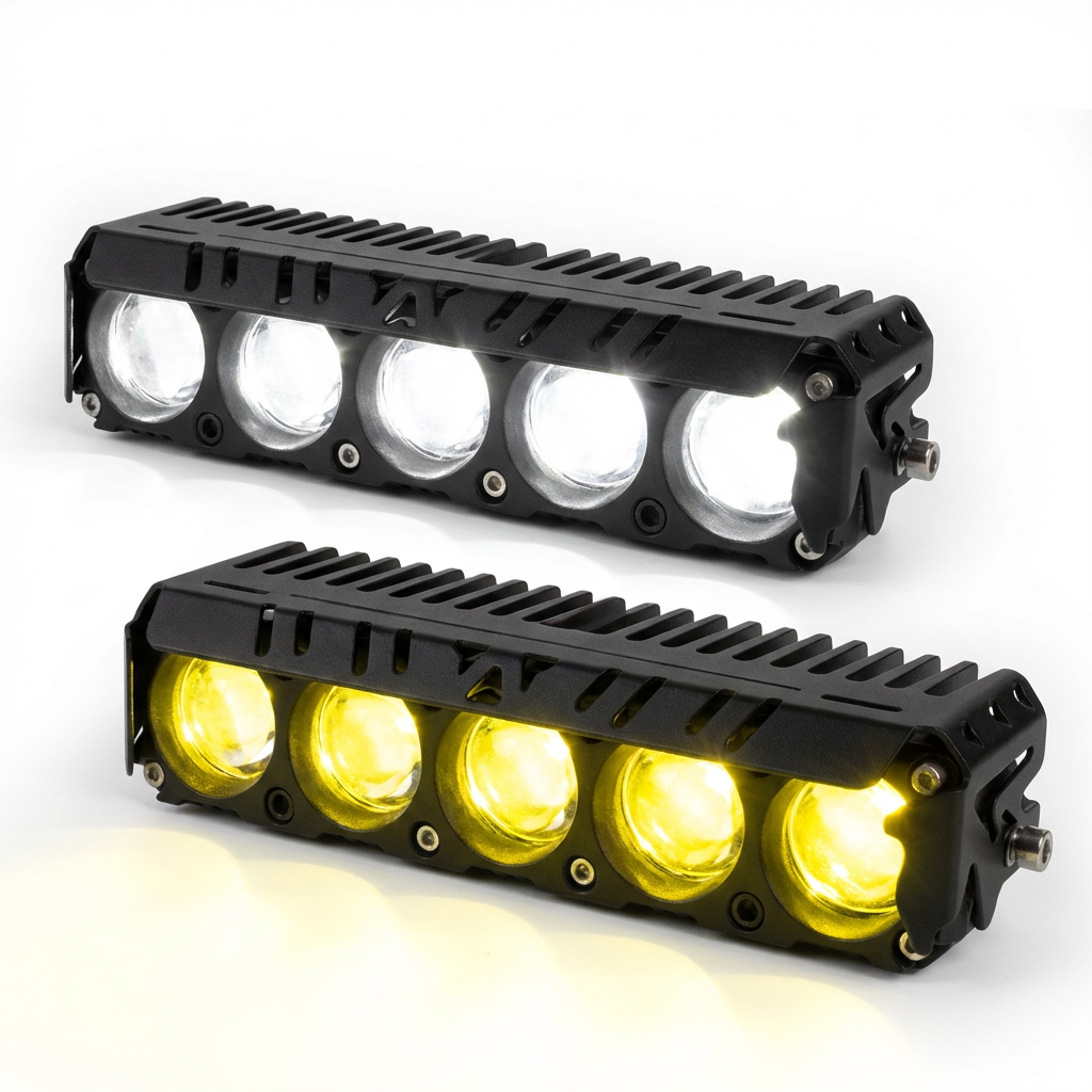 Barra led de 5 lupas