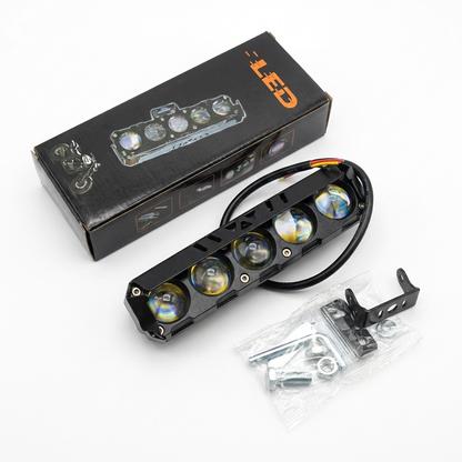 Barra led de 5 lupas