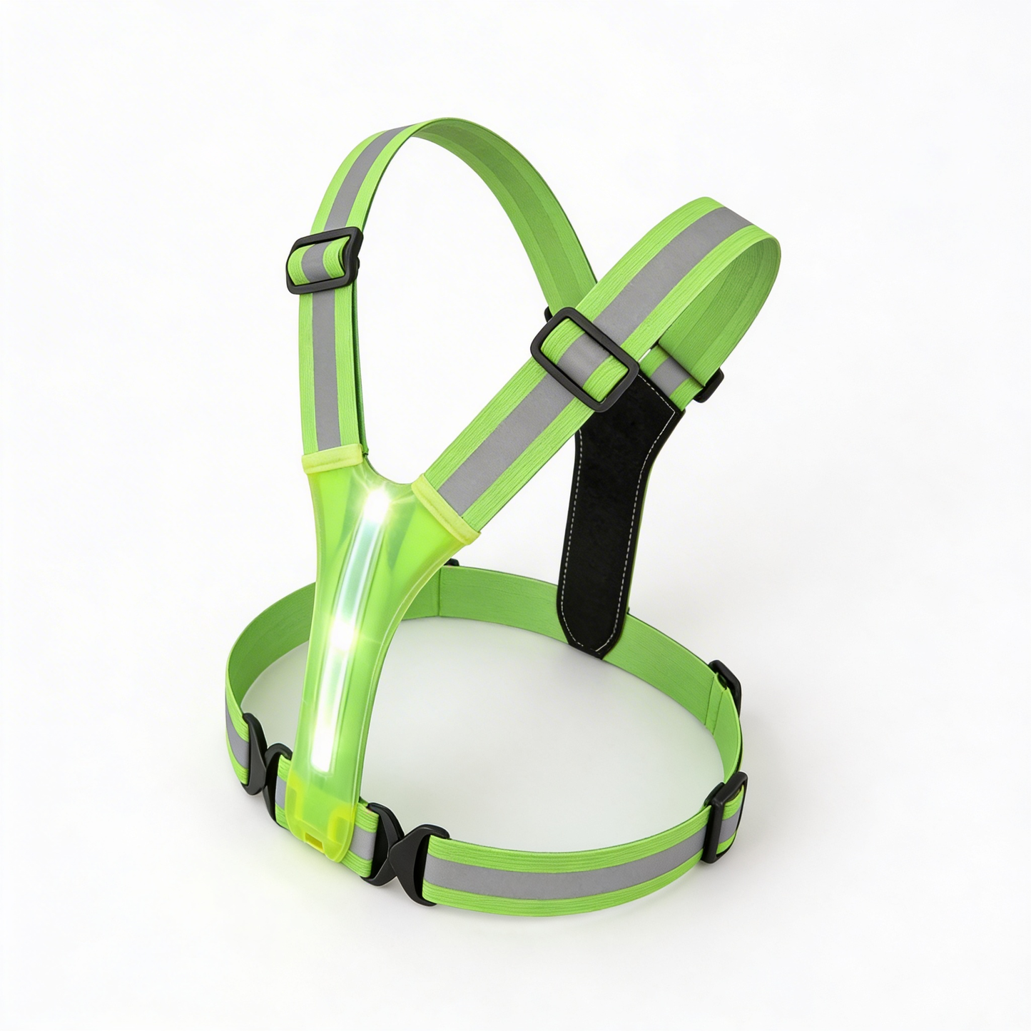 CHALECO REFLECTIVO PARA MOTO CON LUZ LED