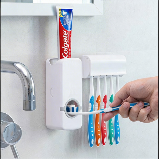 PORTA CEPILLOS Y PASTA DENTAL