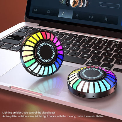 PARLANTE RITMICO CON LUZ LED PARA AUTO